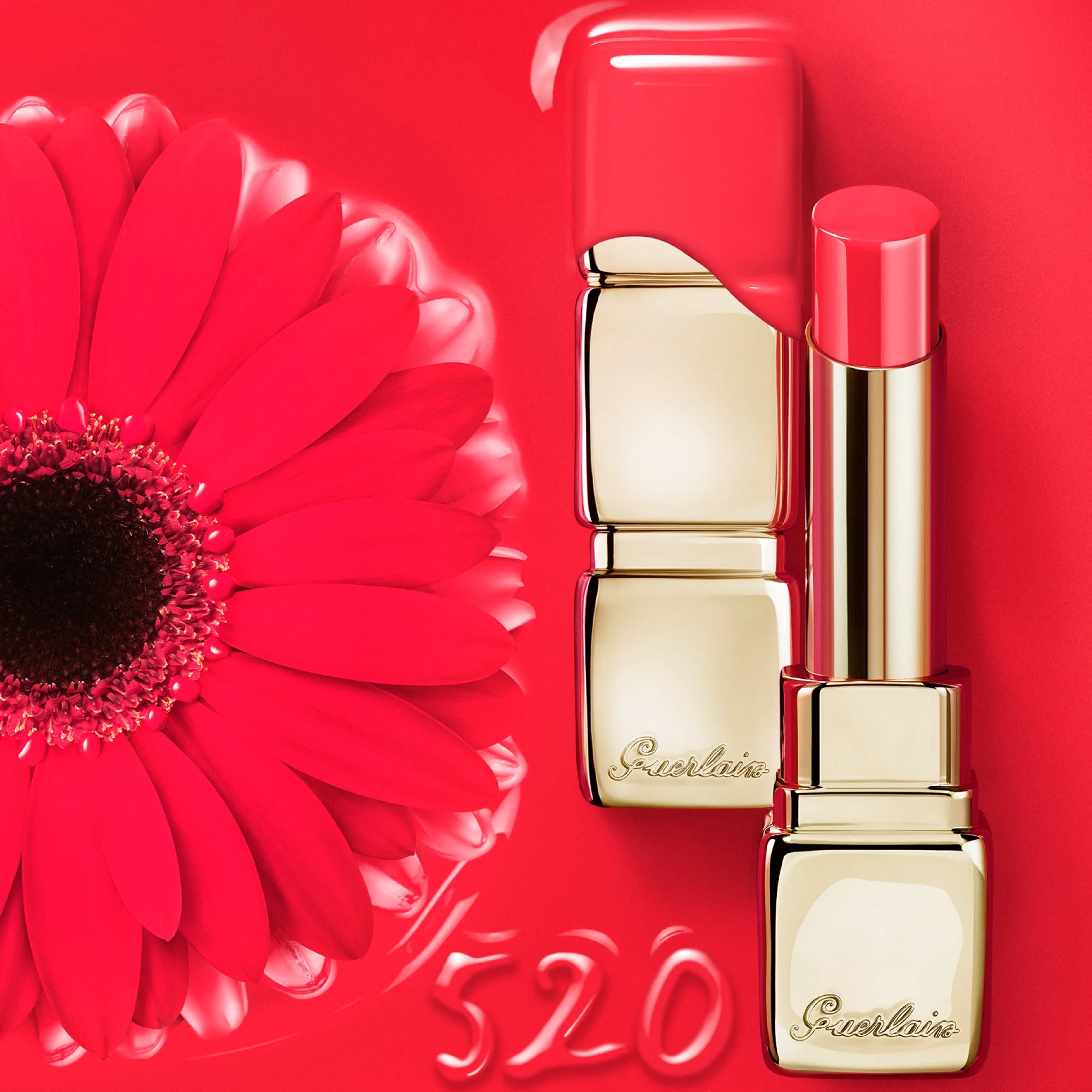Batom KissKiss Shine Bloom - Batom brilhante, Batom