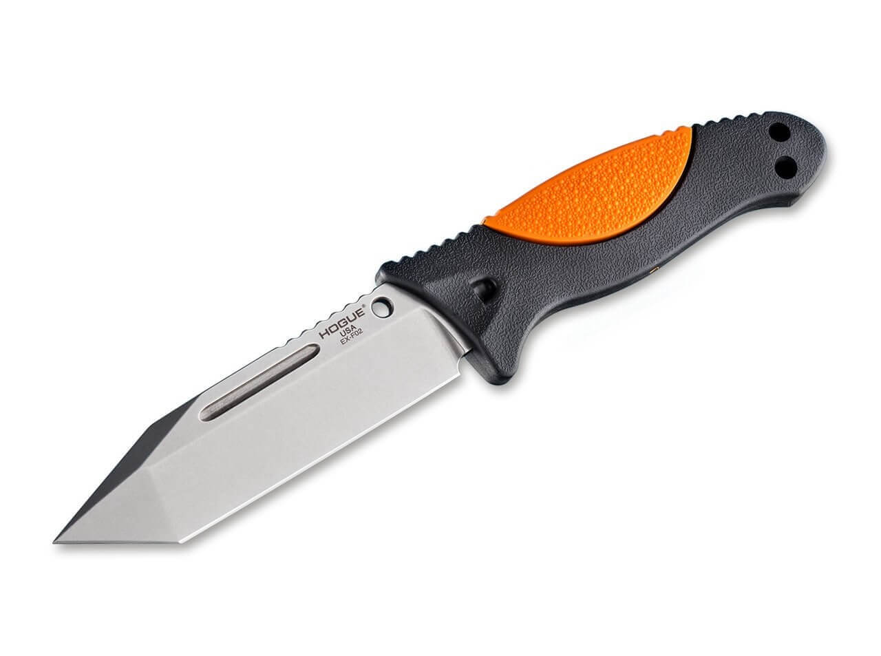 EX-F02 4.5 Satin Tanto Rubber Orange