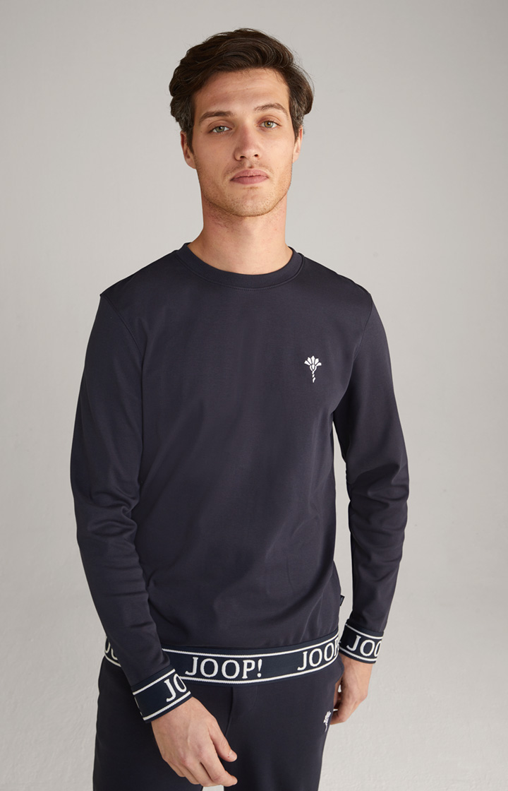 Loungewear Longsleeve in Dunkelblau