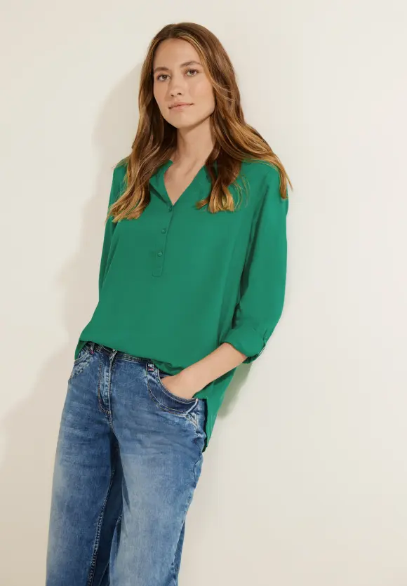 CECIL Bluse in Unifarbe