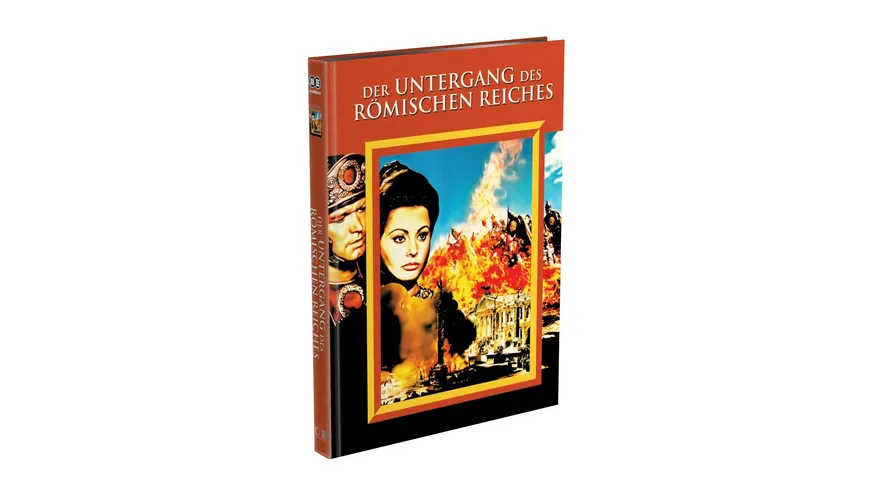 DER UNTERGANG DES RÖMISCHEN REICHES - 2-Disc Mediabook - Cover B - Limited 500 Edition - Uncut  (DVD + Blu-ray)