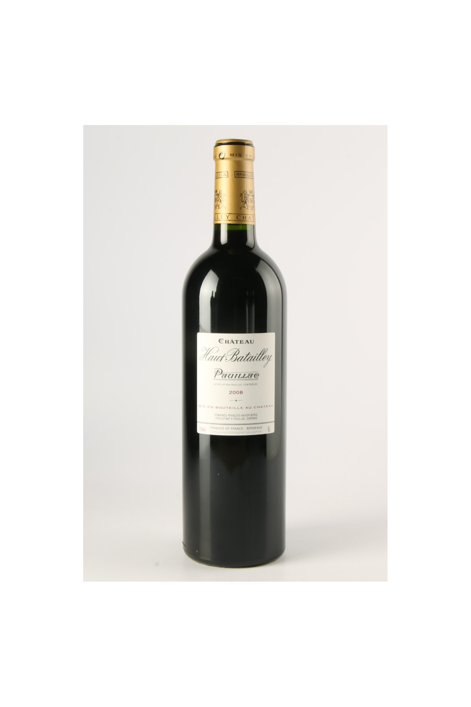 Château Haut Batailley 2008, Pauillac