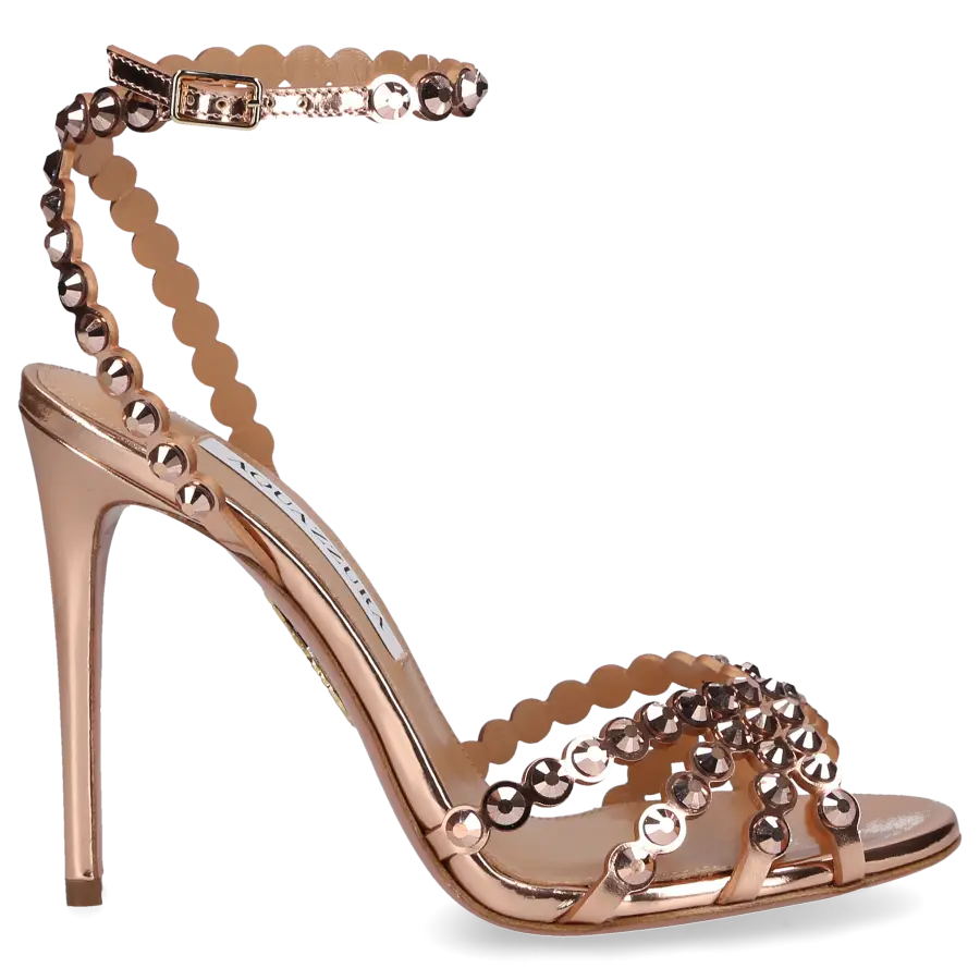 Aquazzura - Sandalen TEQUILA 105 Kalbsleder - pink