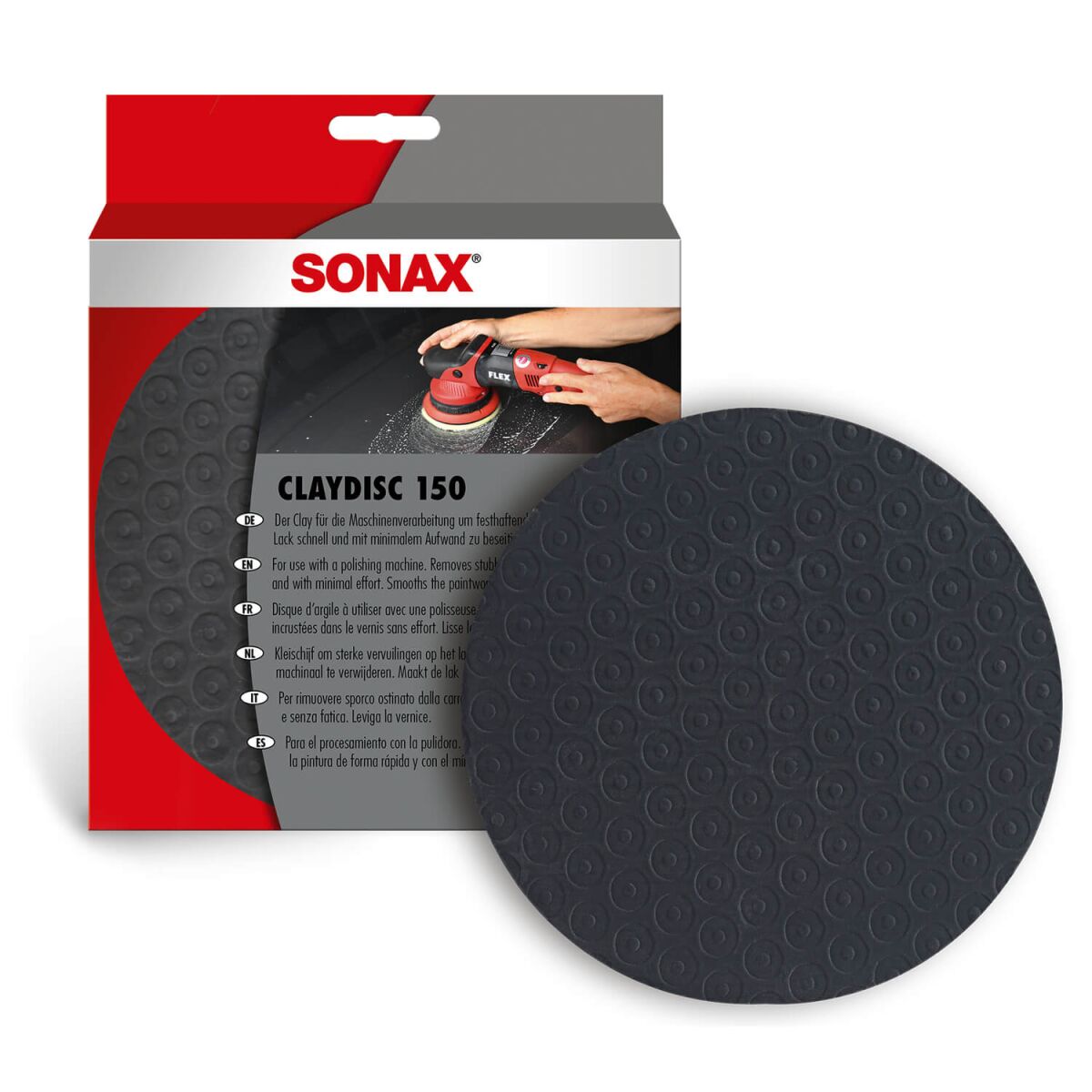 SONAX Clay Disc 150 Knetpad