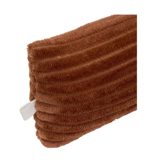 Tochtstopper van fluweel 90x12 cm