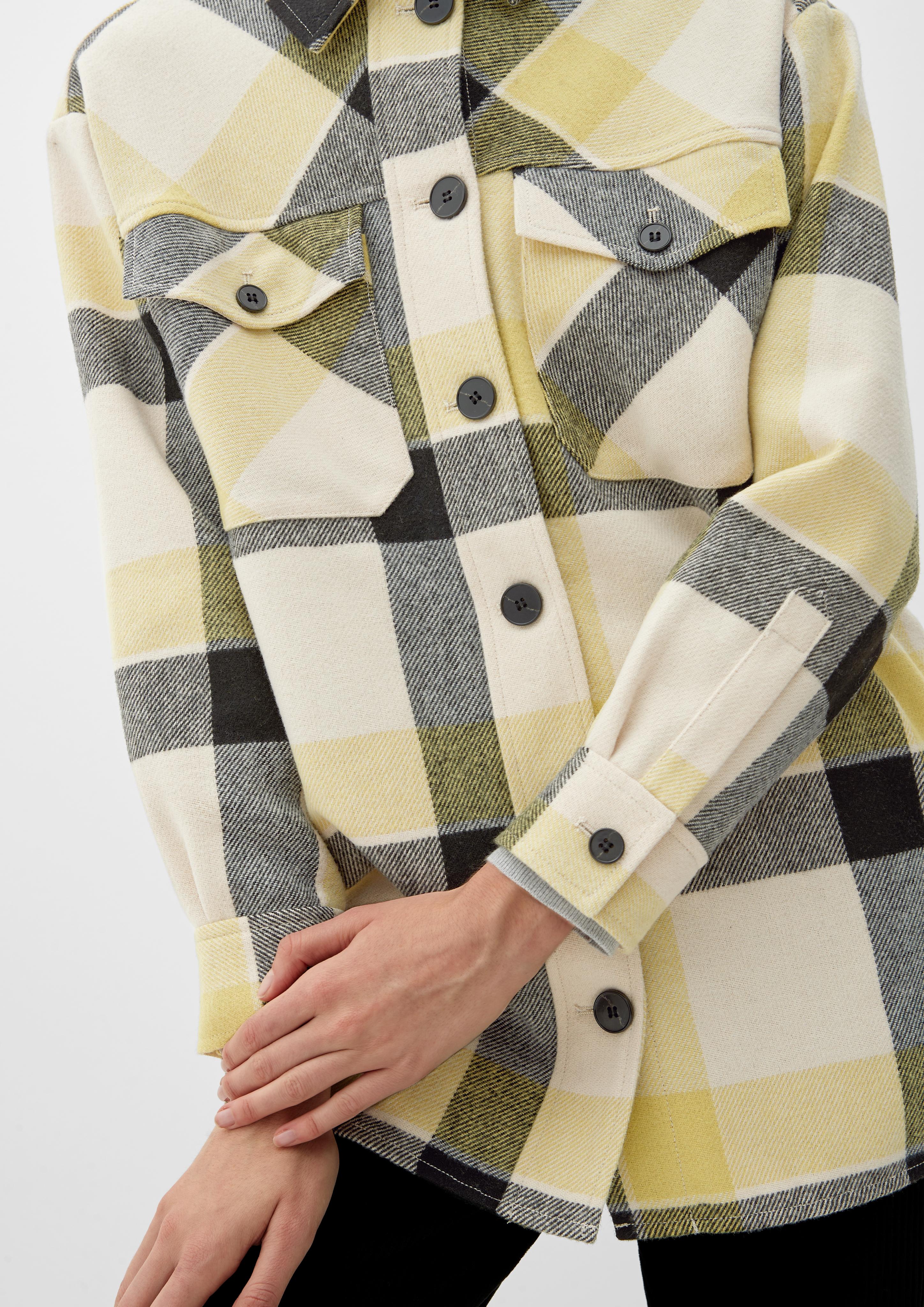 Jacke aus Wollmix   2122134-81N4