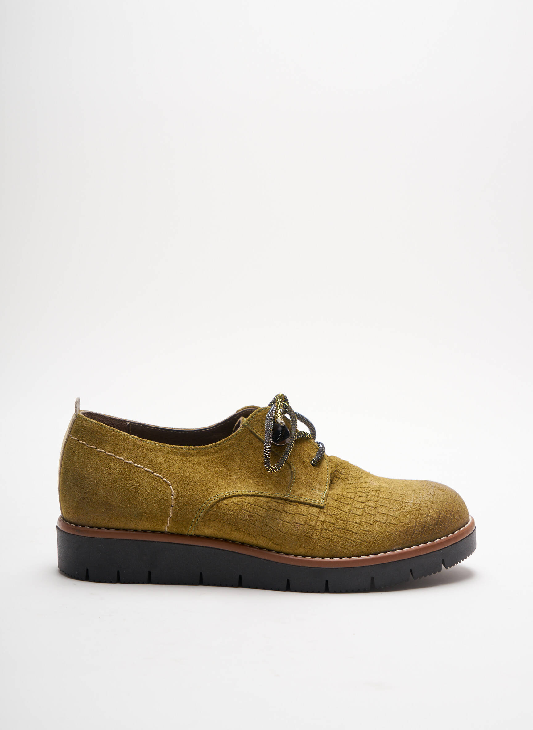 Mkd Derby Femme couleur vert