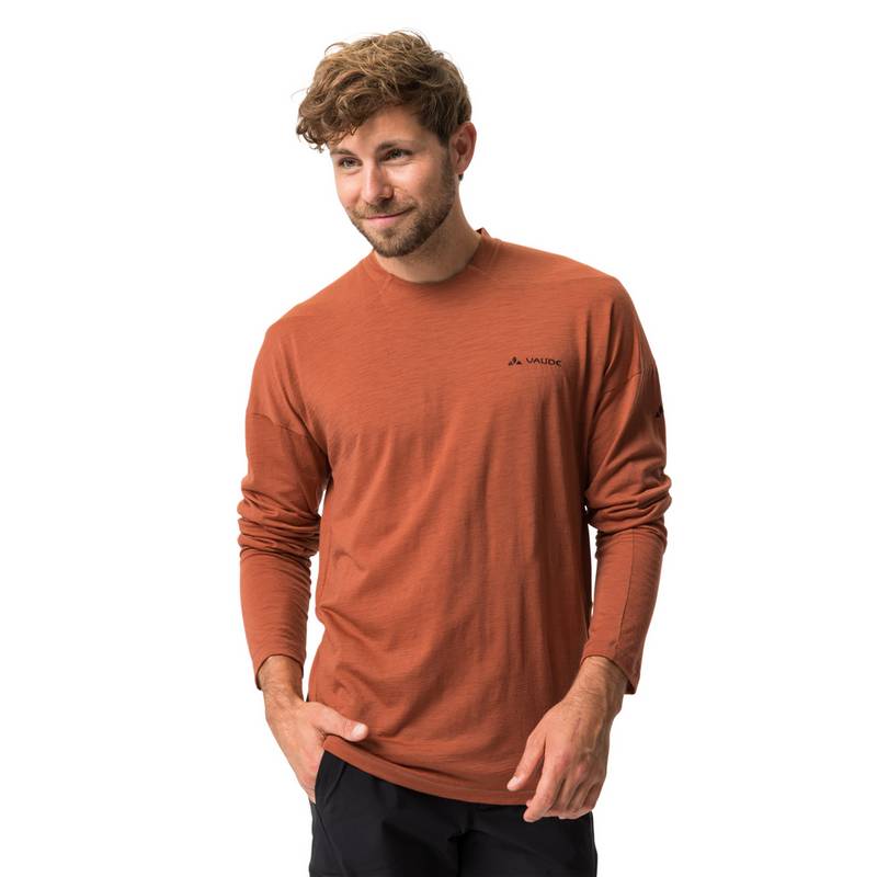 VAUDE Men's Yaras LS Wool Shirt T-Shirt Herren