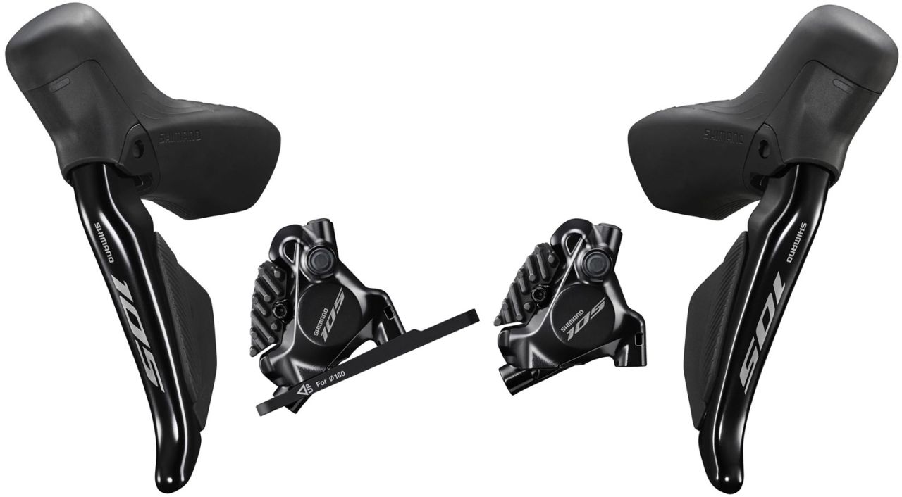Shimano 105 Di2 R7100 2x12-fach Gruppe Disc 140/160mm kaufen | Bike-Discount