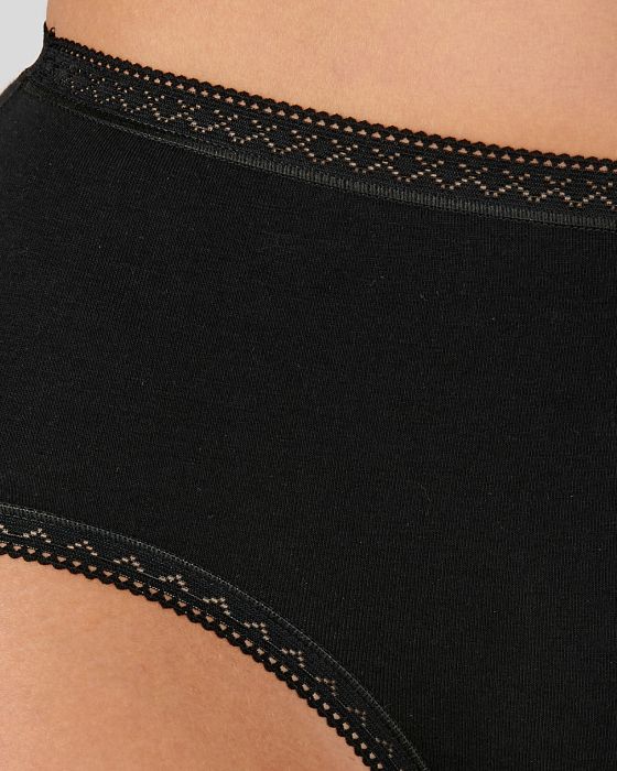 Culotte midi, en coton strech
