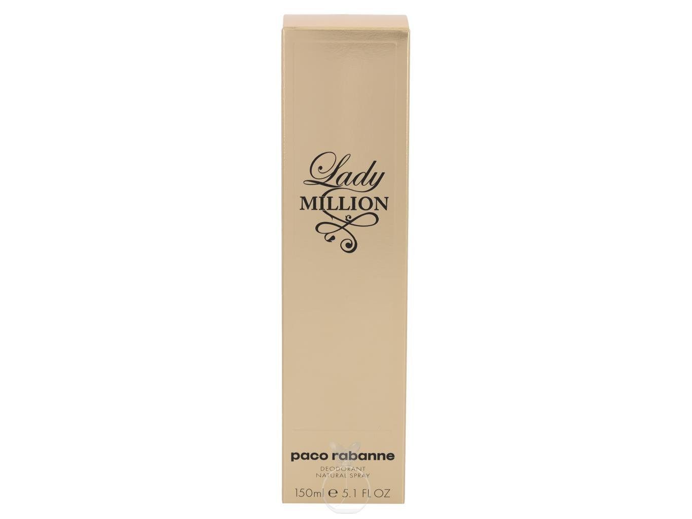 paco rabanne Deo-Spray paco rabanne Lady Million Deodorant 150 ml