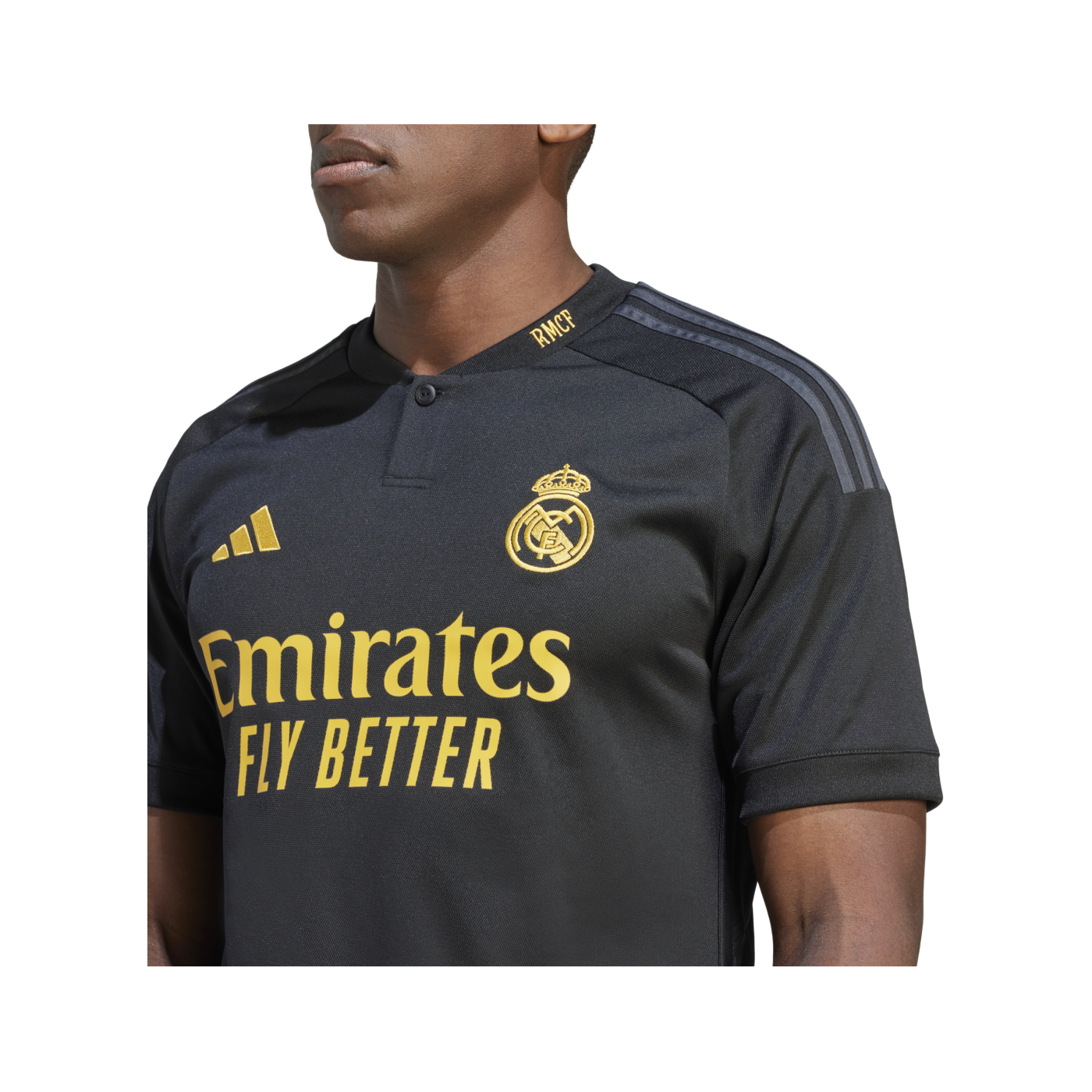adidas Real Madrid Trikot UCL 2023/2024 Schwarz