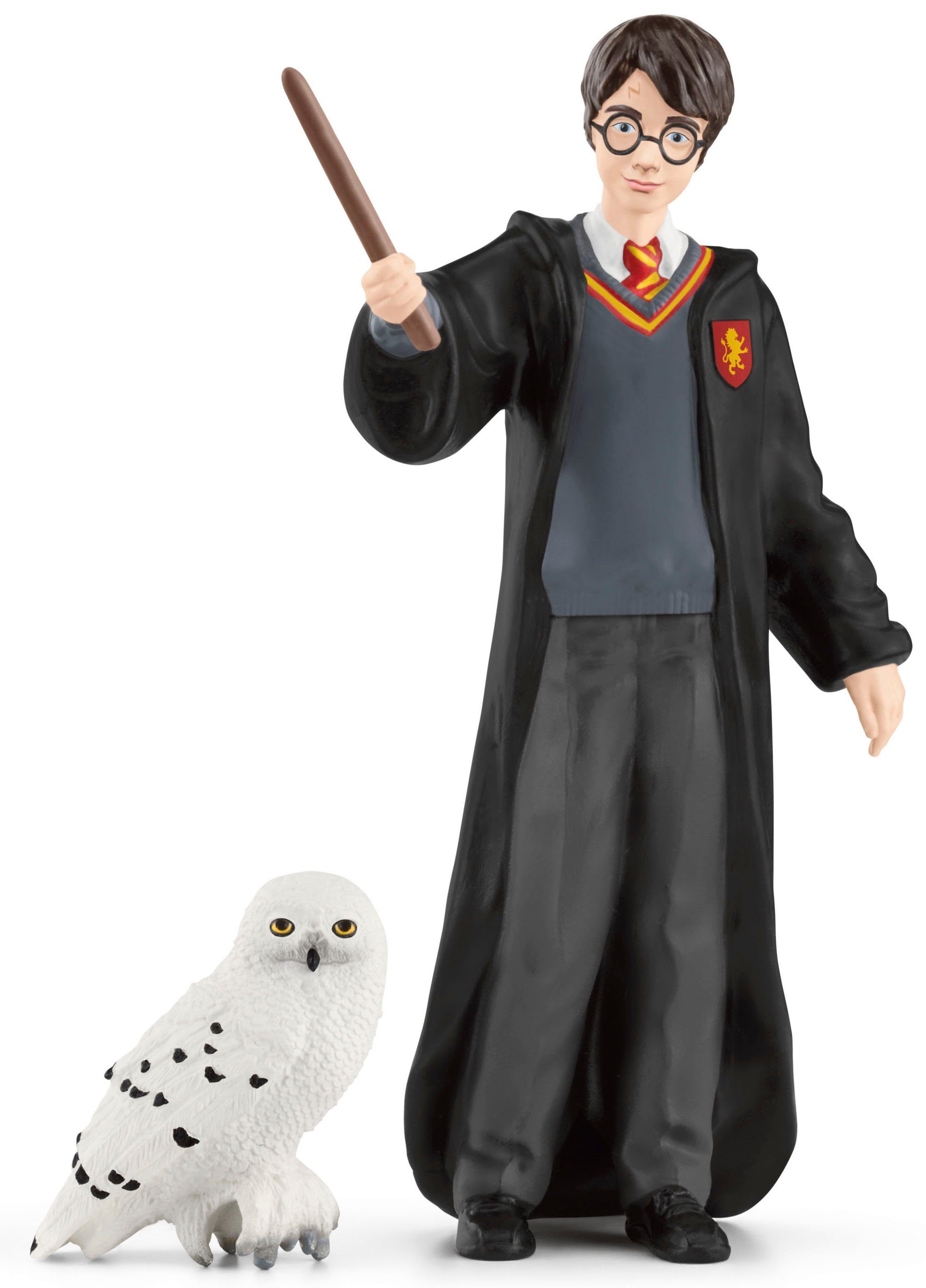 Schleich® Spielfigur WIZARDING WORLD, Harry Potter™, Harry Potter™ & Hedwig™ (42633), Made in Europe