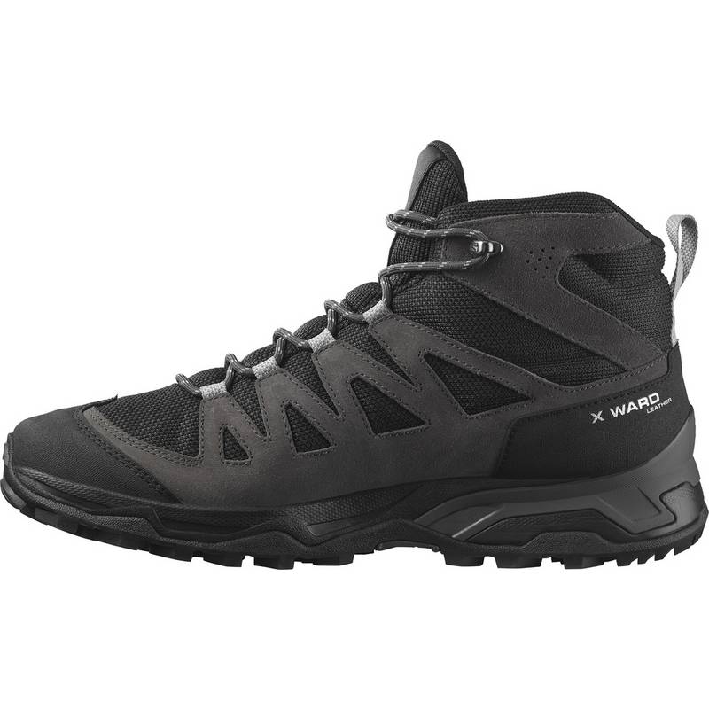 Salomon X WARD LEATHER MID Wanderschuhe Herren