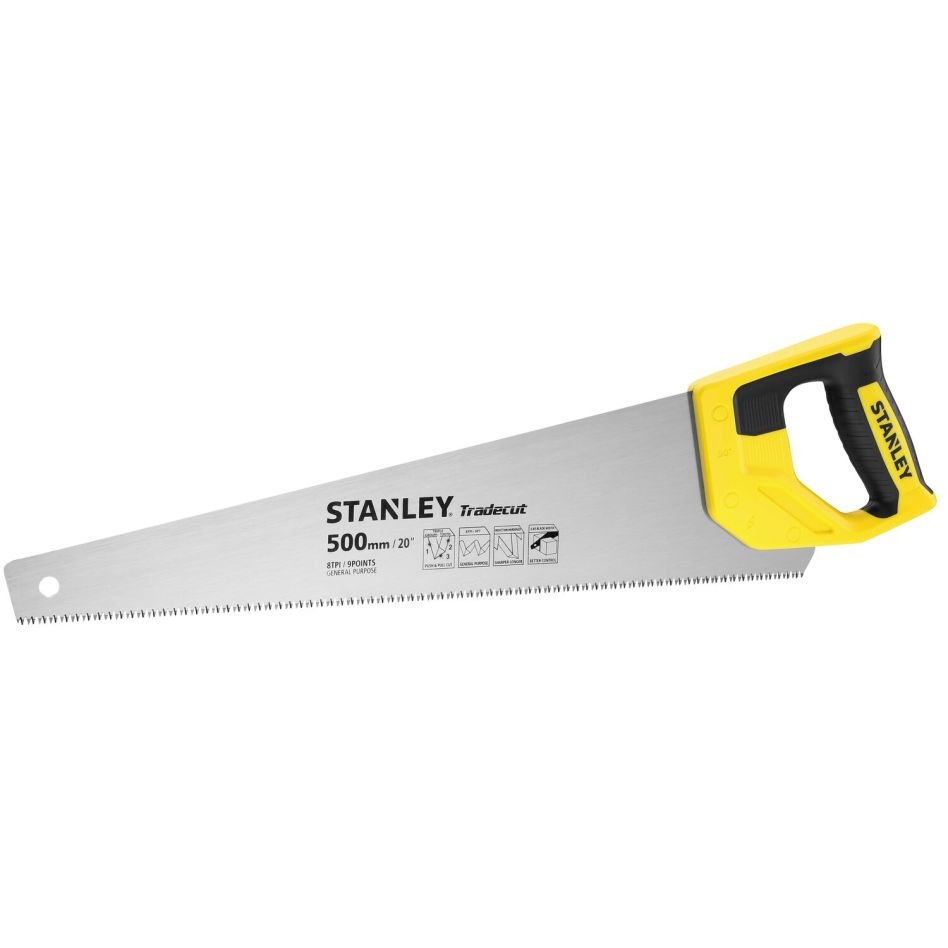 Stanley STHT20350-1 medienos pjūklas „Tradecut™ Universal“, 500 mm, 7 tpi