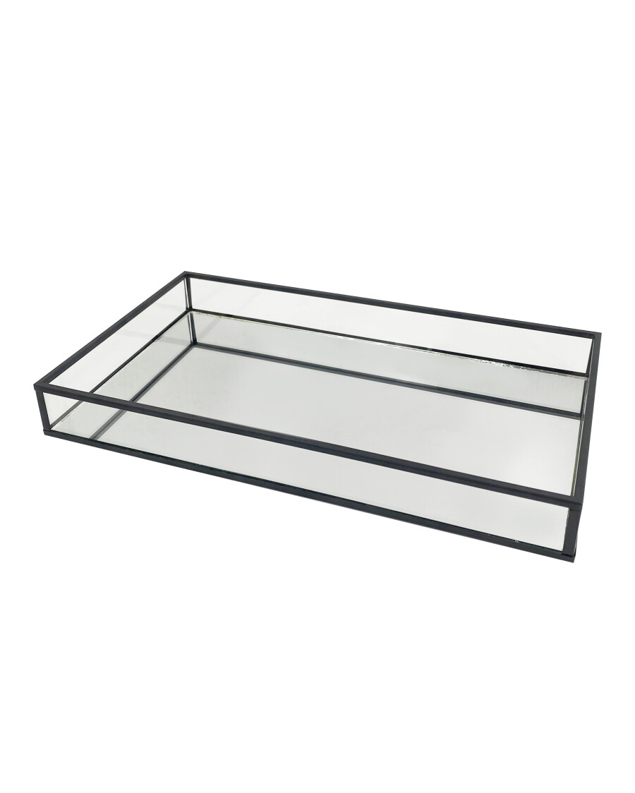 Dekotablett Glas
