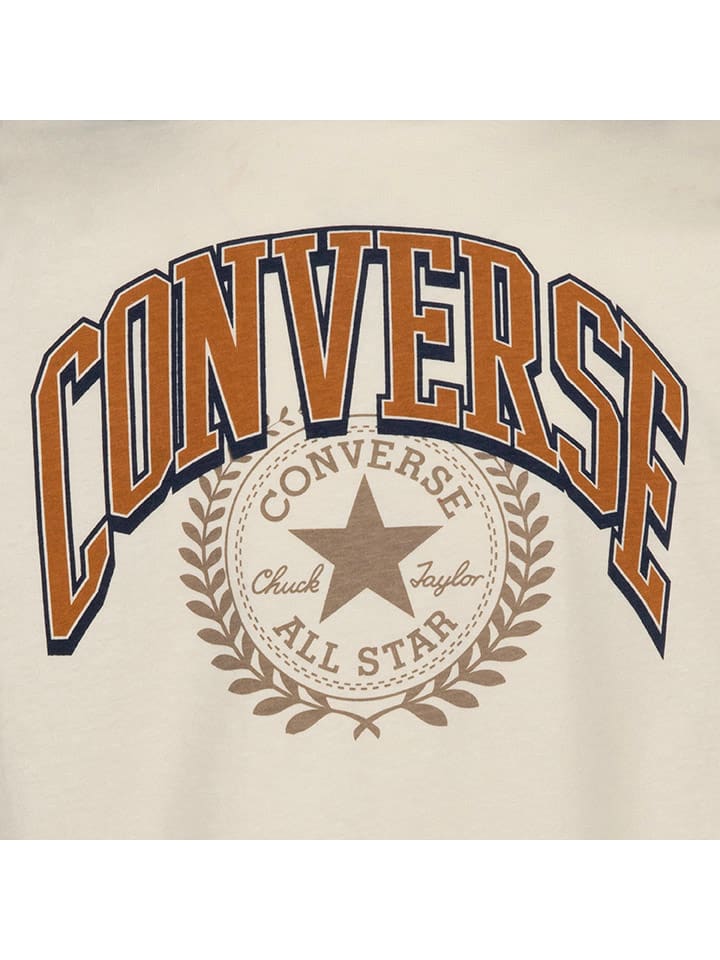 Converse Sweatshirt in Creme günstig kaufen