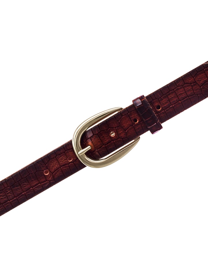 b.belt Gürtel Leder in cocgnac günstig kaufen