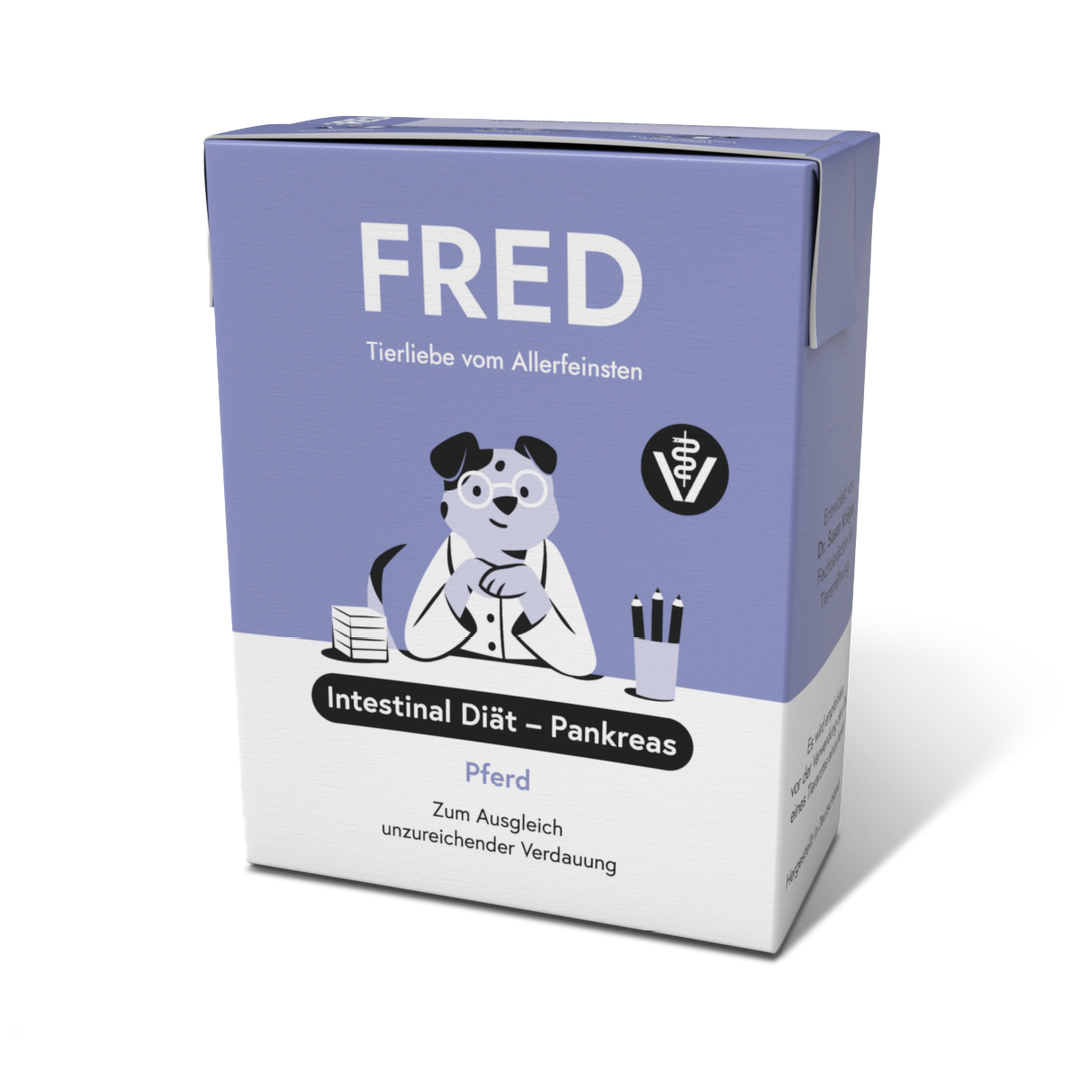 Fred & Felia Hundenassfutter Fred & Felia FRED VET Intestinal Diät - Pankreas 10x390g
