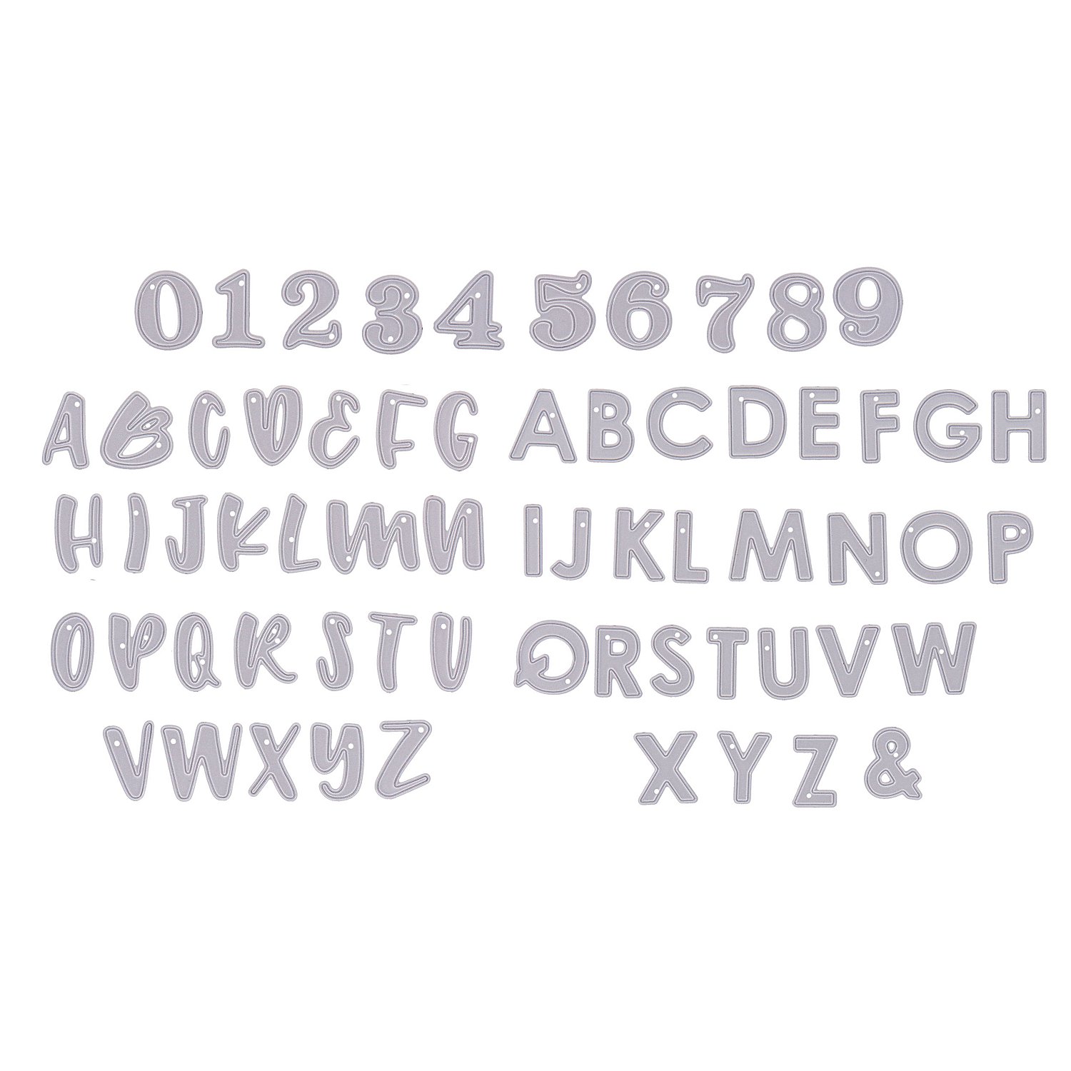 buttinette Stanzschablonen-Set 