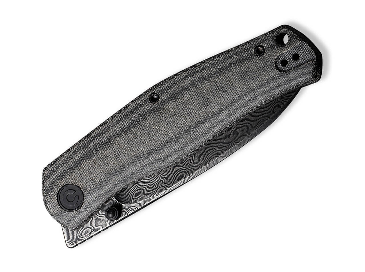 Sokoke Micarta Black Damascus