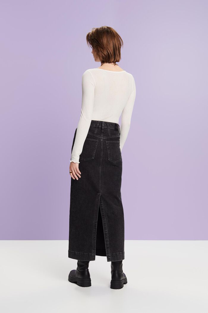 Maxi-Jeansrock