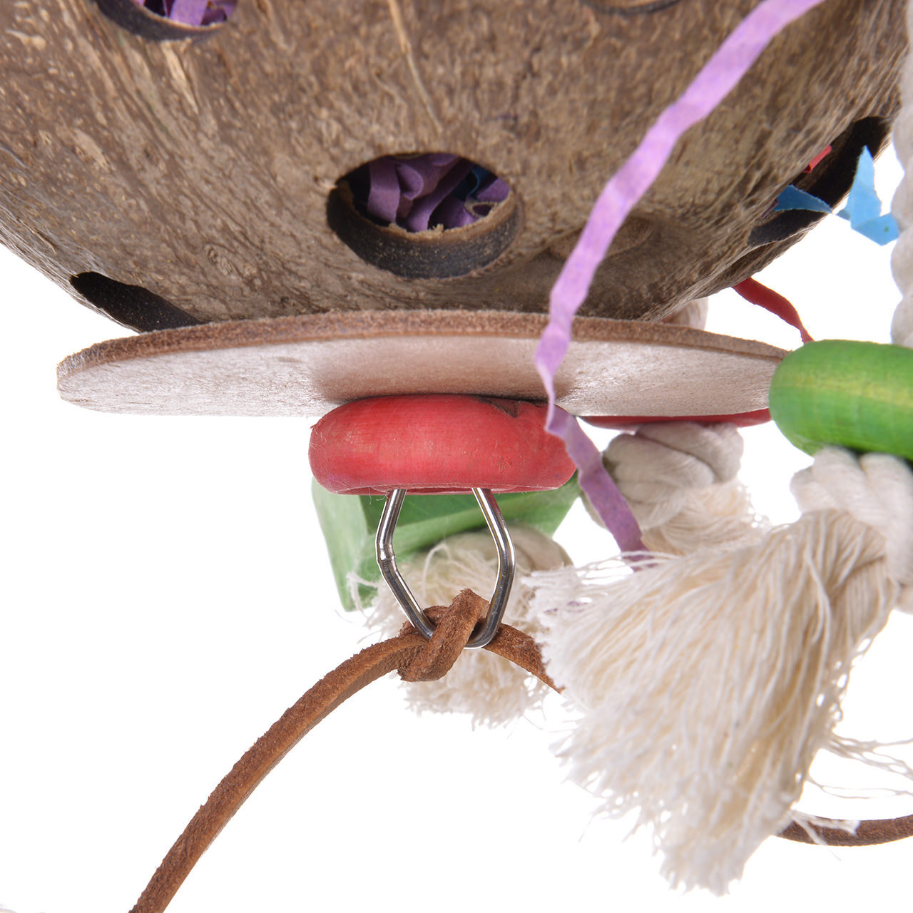 HappyBird Spielzeug HappyBird Papageienspielzeug Coconut-Fun