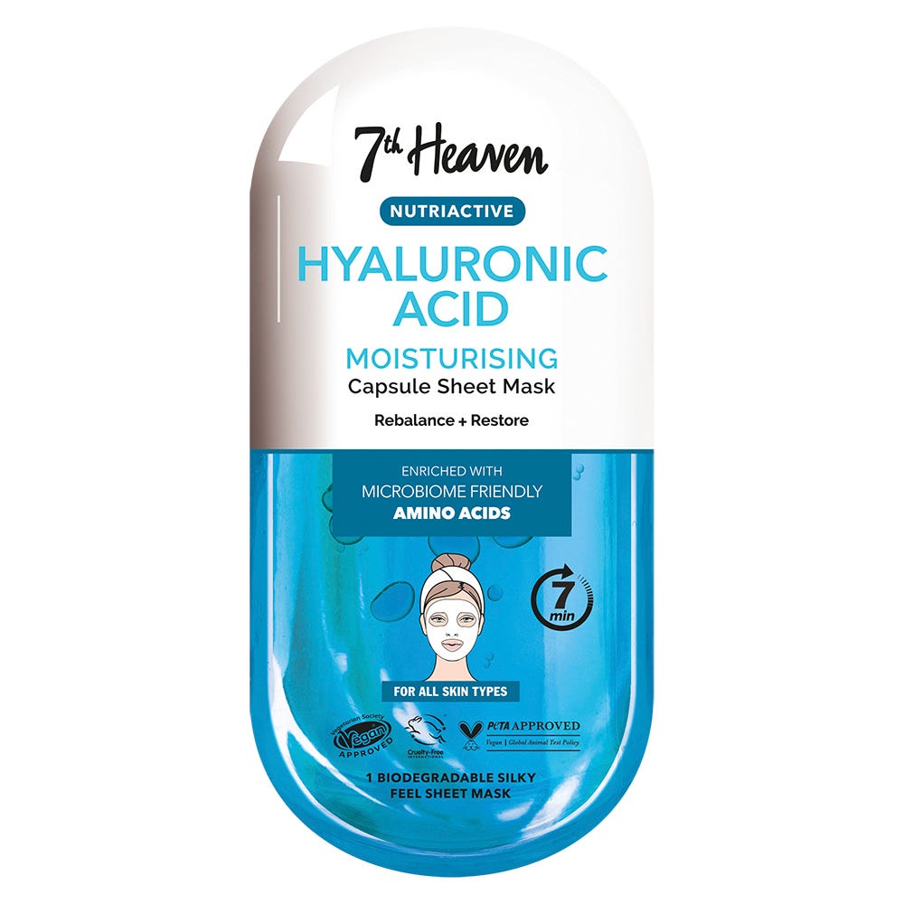 7th Heaven Nutriskin Tuchmaske Hyaluronsäure 31ml