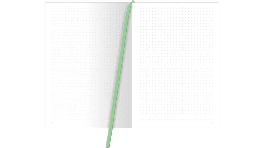 myNOTES Notizbuch A5 Mindful punktkariert
