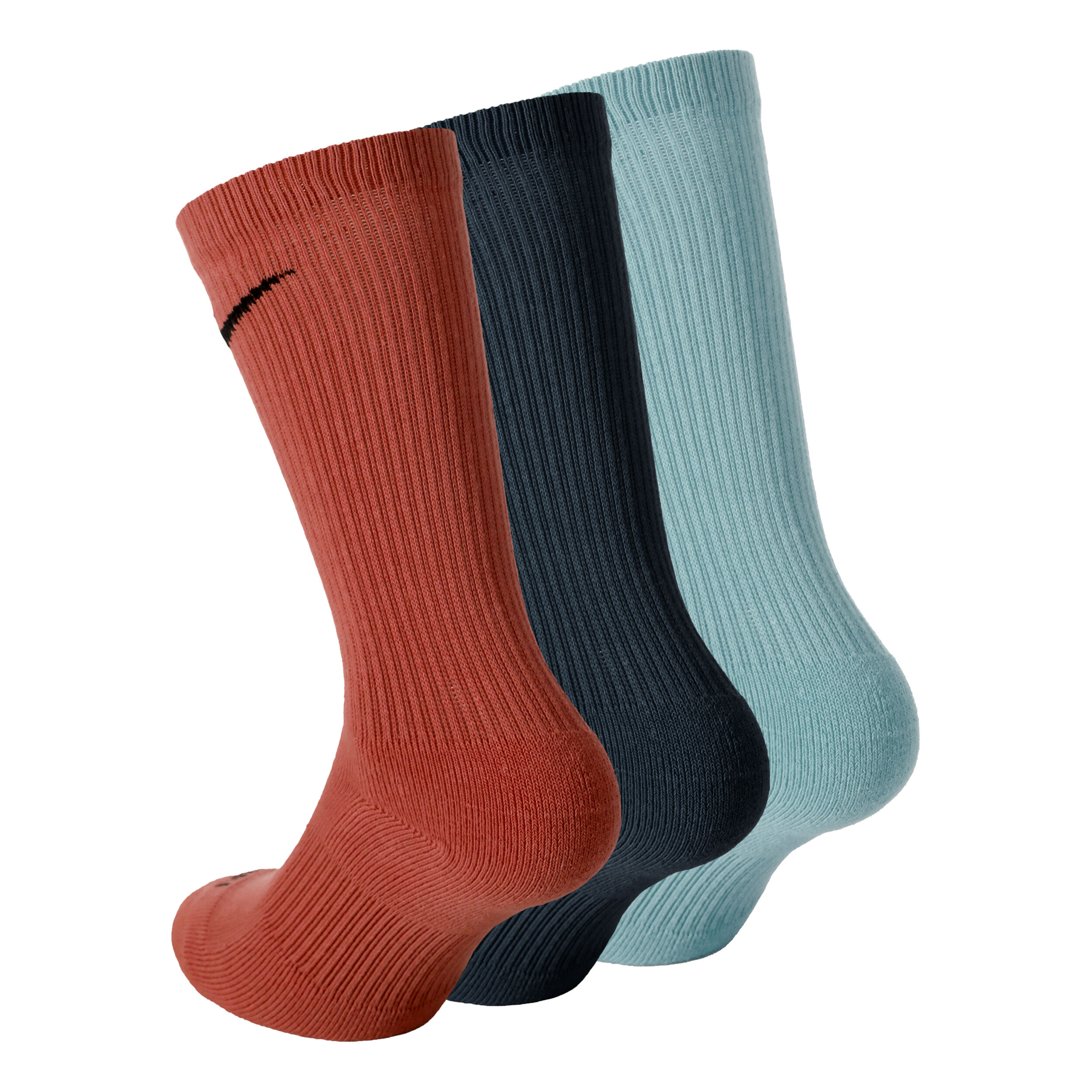 Everyday Plus Cushioned Crew Sportsocken 3er Pack - Mehrfarbig