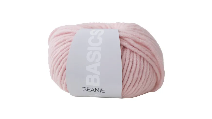 Lana Grossa Wolle Basics Beanie 50 g 0083 - pastellrosa
