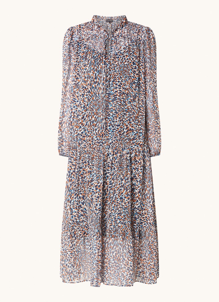 Vestido midi semitransparente con estampado Penele de Phase Eight