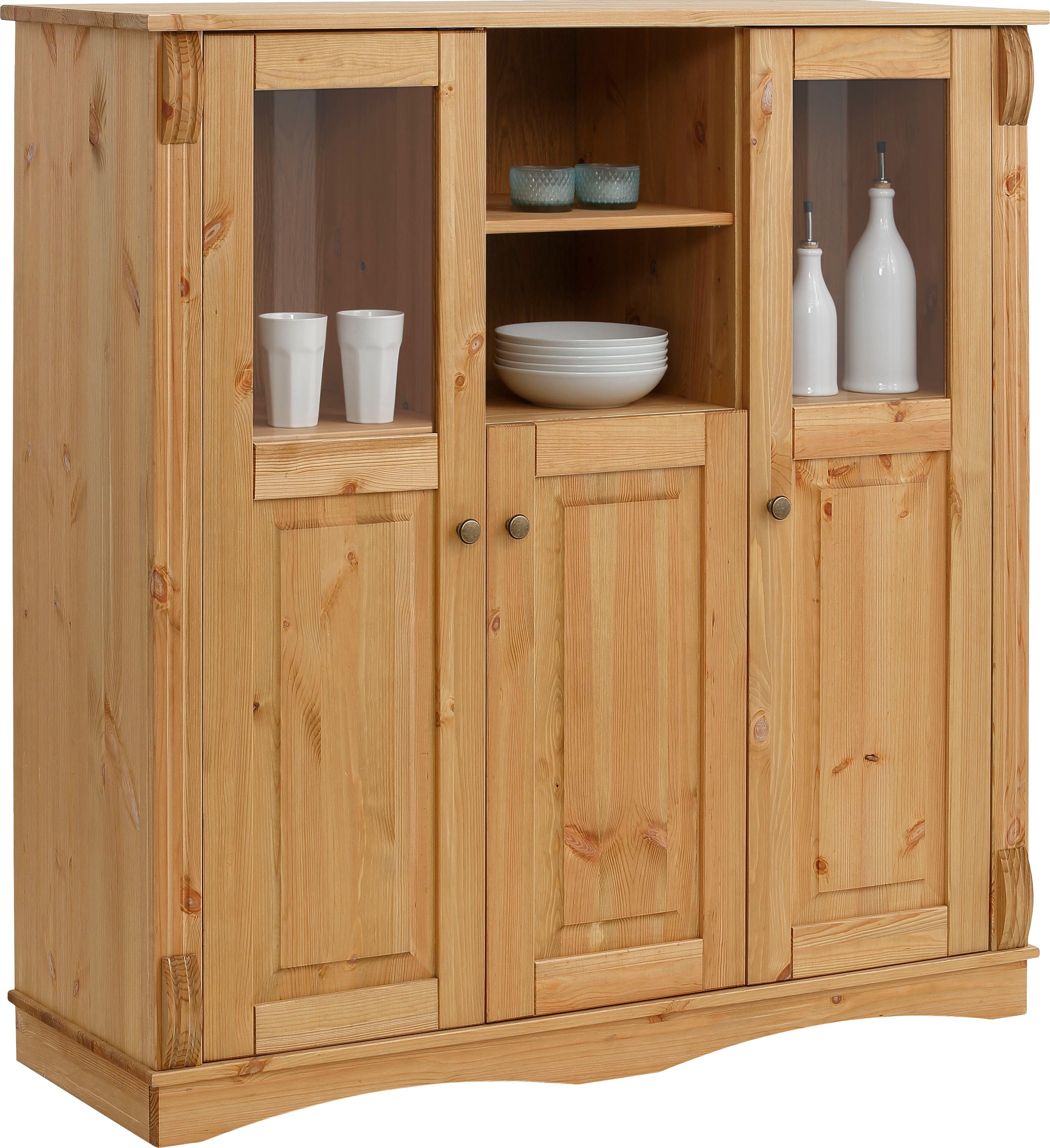 Home affaire Highboard Teresa, Breite 119 cm