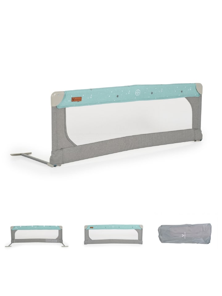 Cangaroo Bettschutzgitter Leinen 130 cm in grün günstig kaufen onesize