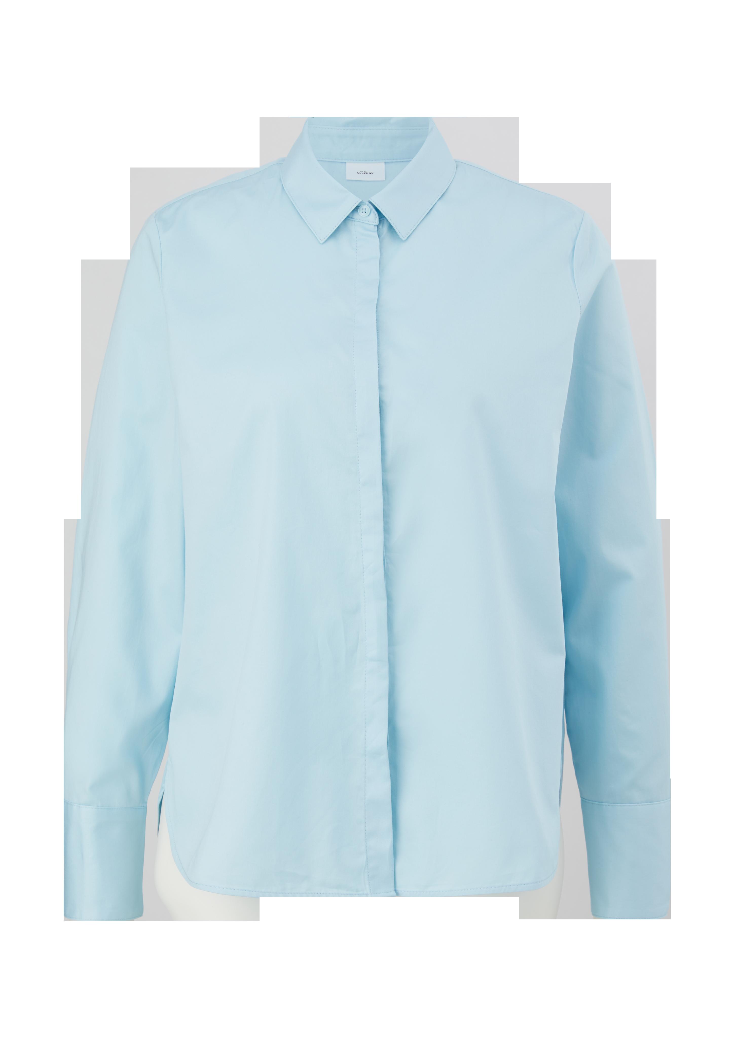 Bluse mit verdeckter Knopfleiste  2127856-5145