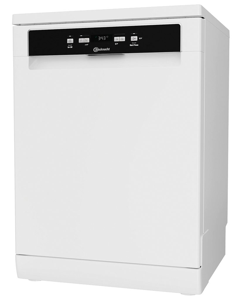 BAUKNECHT Standgeschirrspüler weiss, BFC 3T333 PF, 9,5 l, 14 Maßgedecke, ActiveDry, PowerClean, Vollwasserschutz, Schnelles Spülen & Trocknen