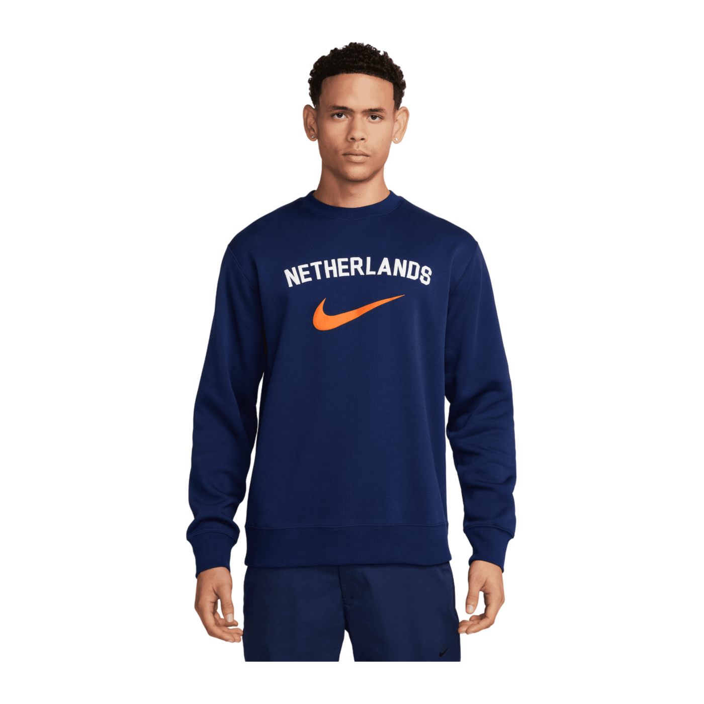 Nike Niederlande Club Sweatshirt EM 2024 Blau F492