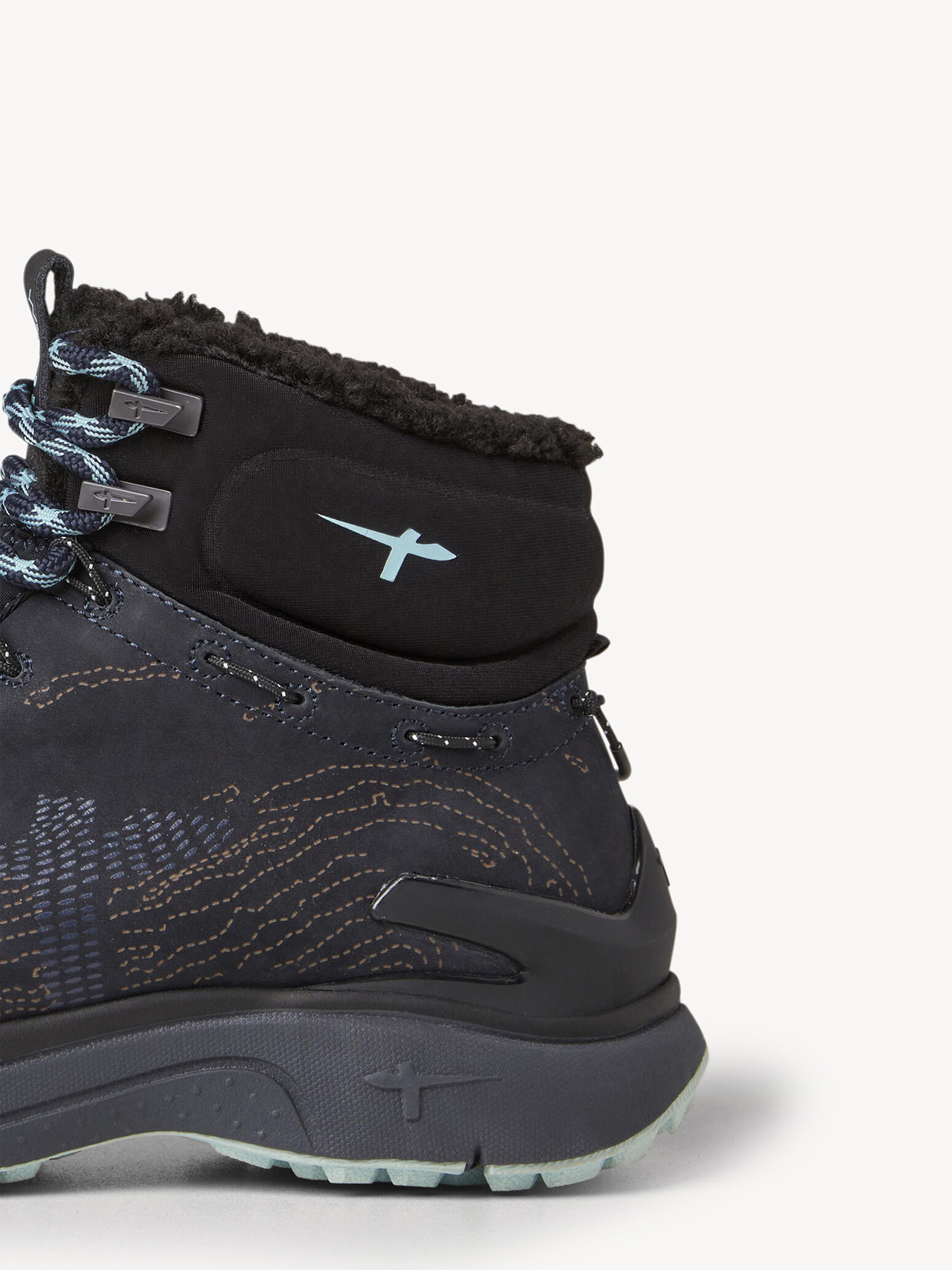 GORE-TEX Chaussure de randonnée W-0835 - bleu doublure chaude