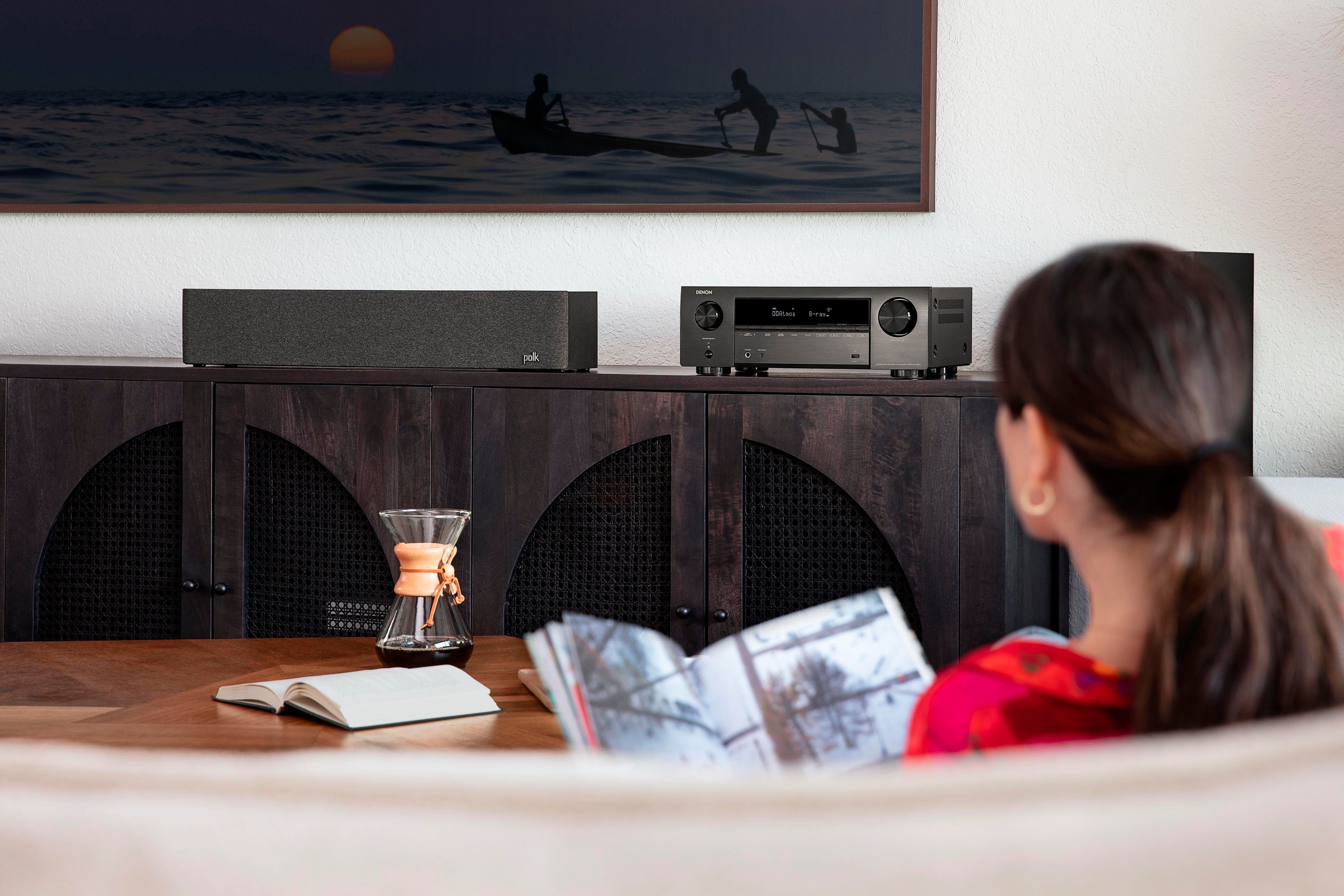 Denon AVR-X1700H 8K- 7.2 Heimkinosystem (Bluetooth, WLAN, Dolby Vision)