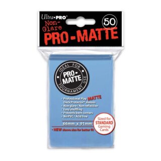 Pro-Matte Sleeves Light Blue (50 Hüllen) [66x91mm]