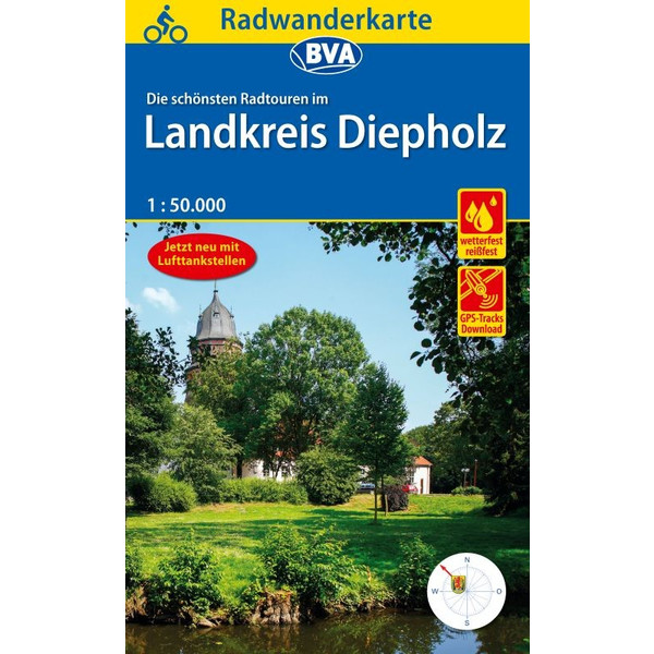 RADWANDERKARTE LANDKREIS DIEPHOLZ - Fahrradkarte