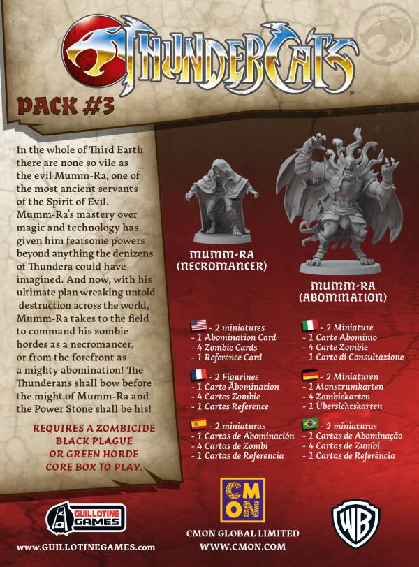 Zombicide – Thundercats Pack 3 (Erw.)