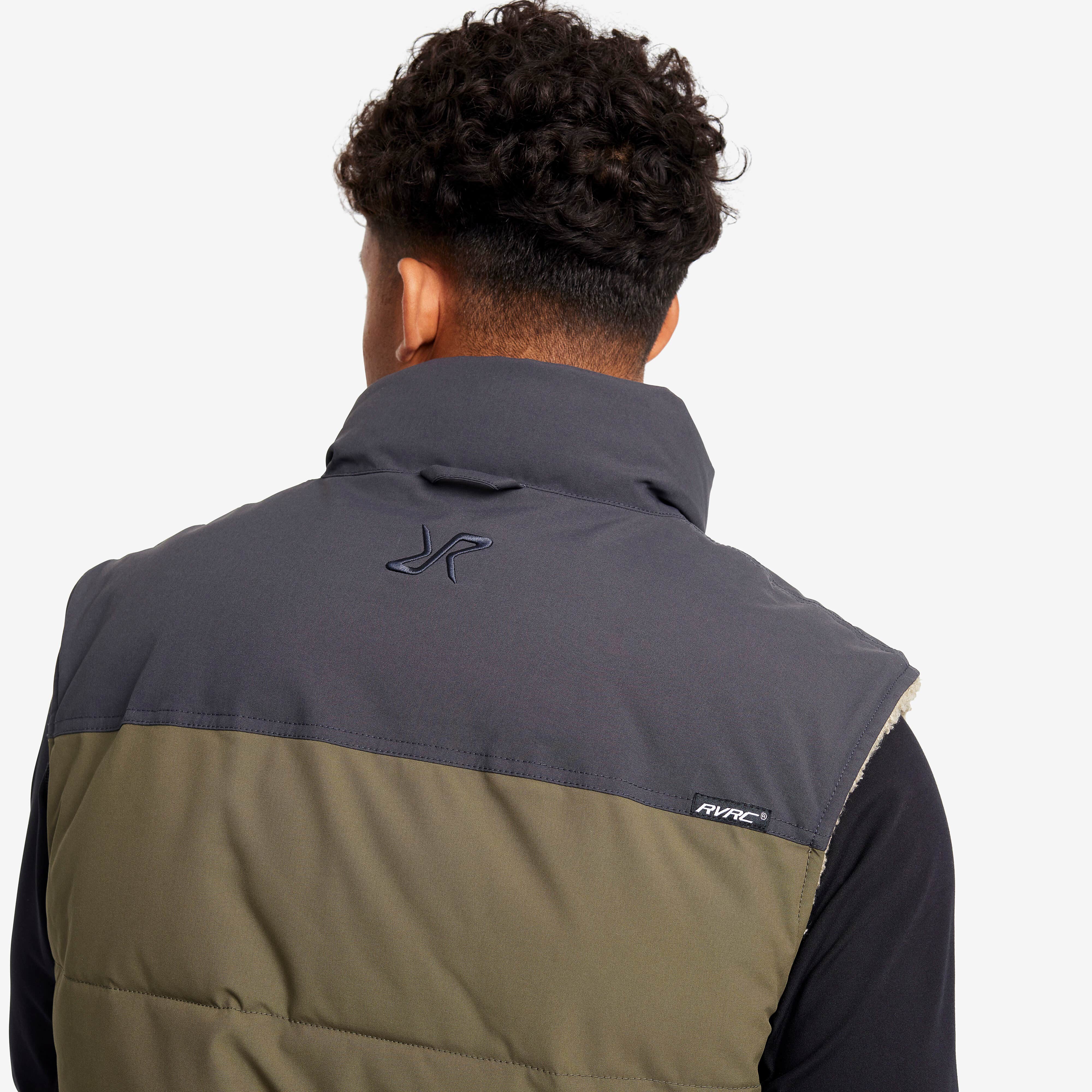 Rollick Reversible Vest Homme Grape Leaf