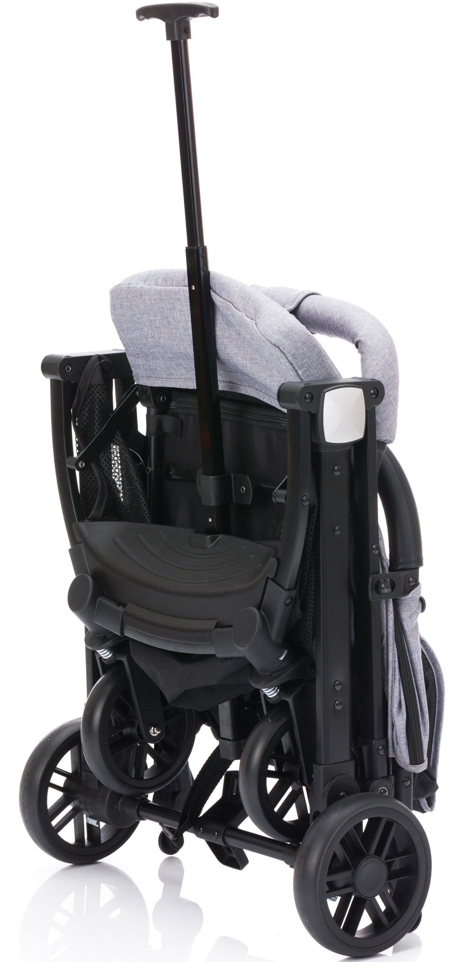 Fillikid Sport-Kinderwagen Styler, hellgrau melange, mit Trolleygriff