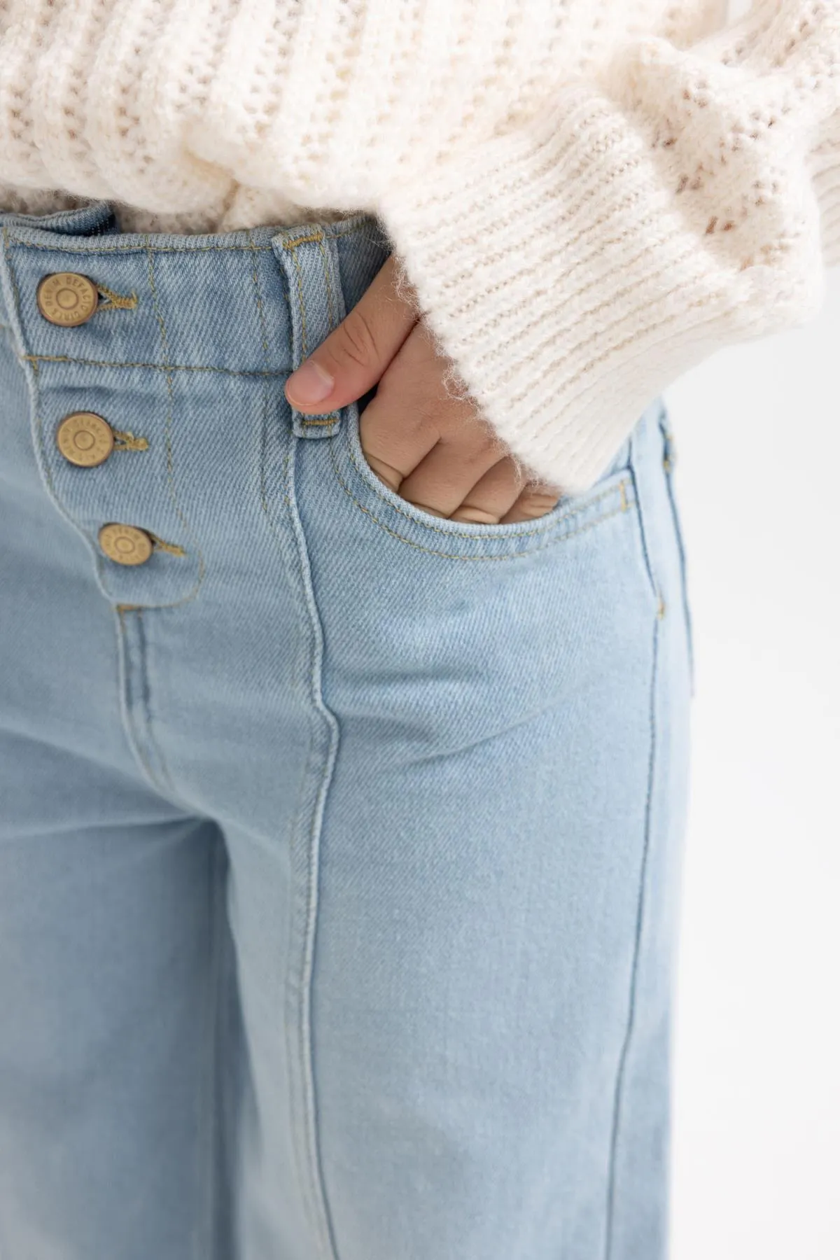 DeFacto  Weit geschnittene Jeanshose für Mädchen