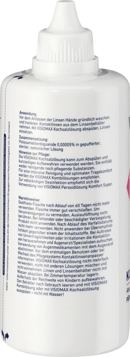 Kontaktlinsen-Pflegemittel Kochsalzlösung, 360 ml