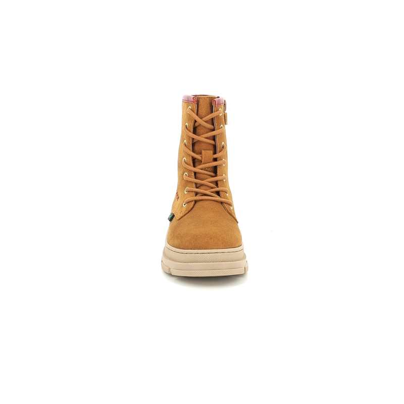 Bottillons cuir Kick Goji