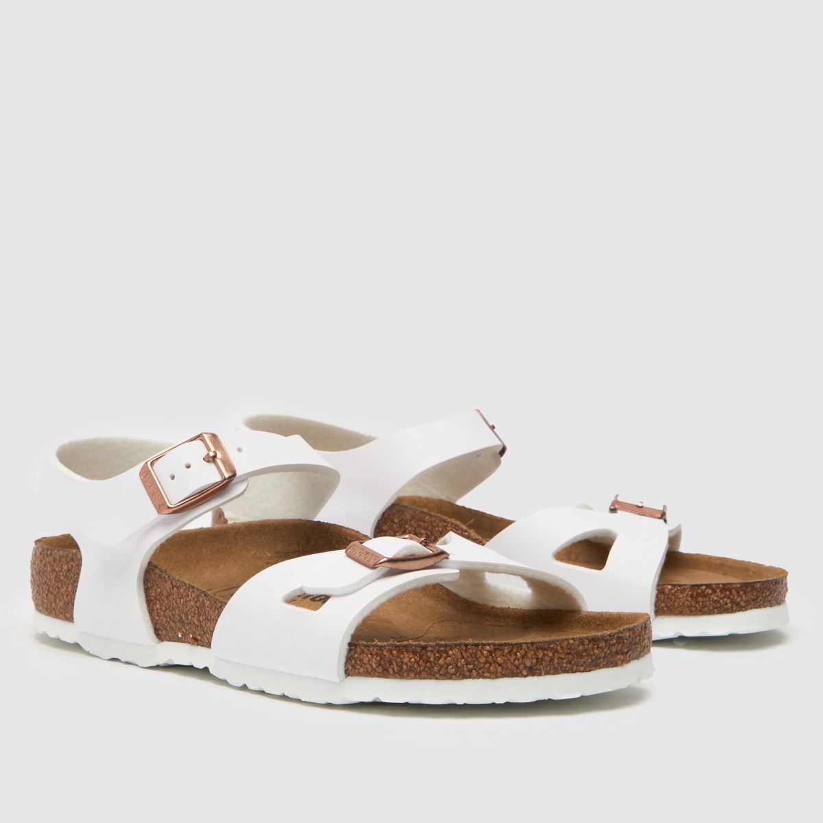 BIRKENSTOCK vita rio flickor juniorsandaler
