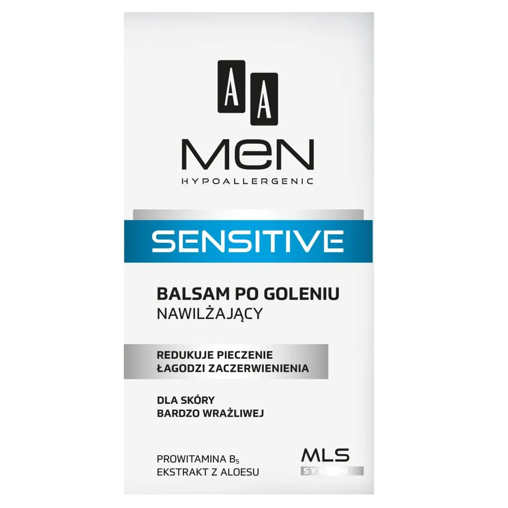 Ενυδατικό βάλσαμο μετά το ξύρισμα Aa Men Sensitive για πολύ ευαίσθητο δέρμα
