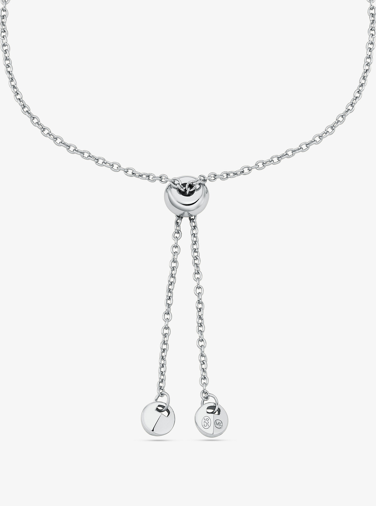 Bracciale scorrevole Fulton in argento sterling placcato metalli preziosi - ARGENTO
